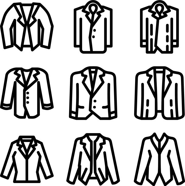 运动上衣图标或标志孤立的标志符号图片下载