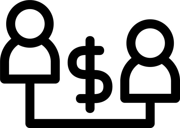 业务联系图标或标志孤立标志图片下载