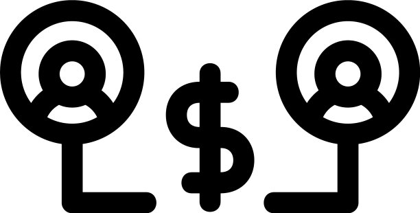 业务联系图标或标志孤立标志图片下载