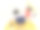 戴耳机的女孩玩拖把就像吉他男图片下载