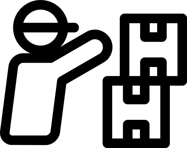 交付图标或标志孤立标志符号图片下载