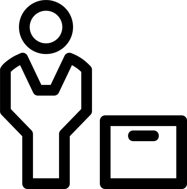 交付图标或标志孤立标志符号图片下载