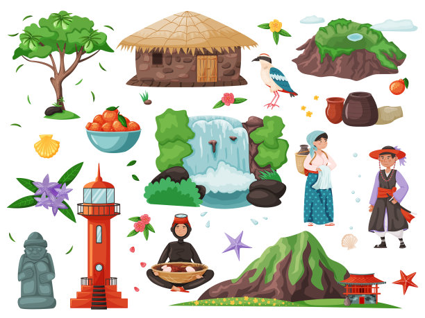 欢迎到韩国济州岛旅游韩国图片下载