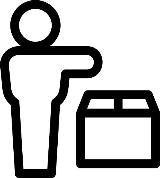 交付图标或标志孤立标志符号图片下载