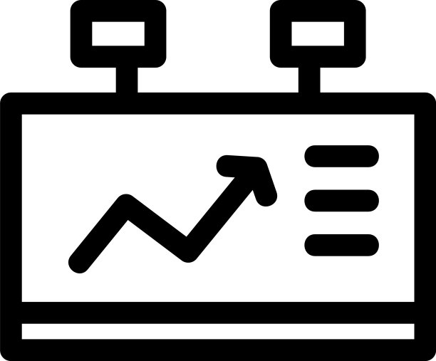 外汇图表图标或标志孤立符号符号图片下载