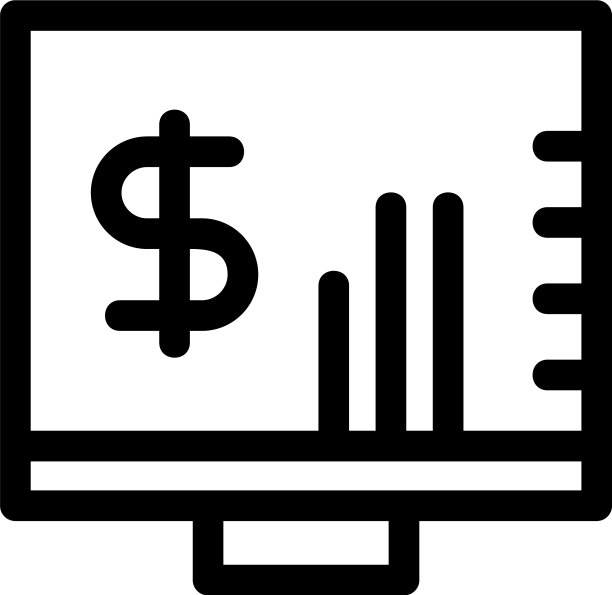 外汇图表图标或标志孤立符号符号图片下载