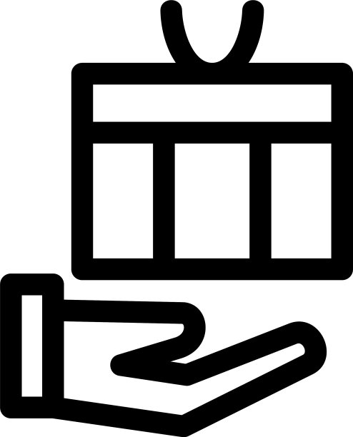 礼品图标或标志孤立标志符号图片下载