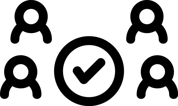 群组电话图标或标志孤立标志符号图片下载