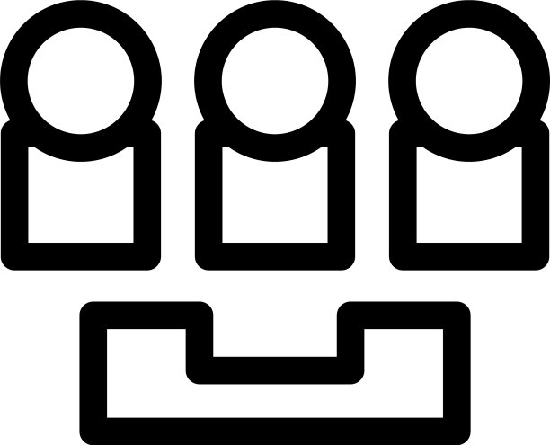 群组电话图标或标志孤立标志符号图片下载