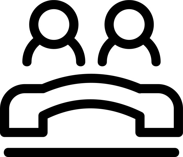 群组电话图标或标志孤立标志符号图片下载