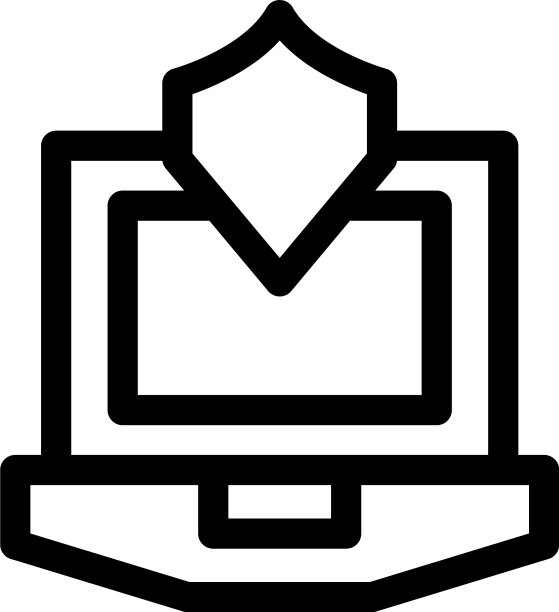 笔记本电脑图标或标志孤立符号符号图片下载