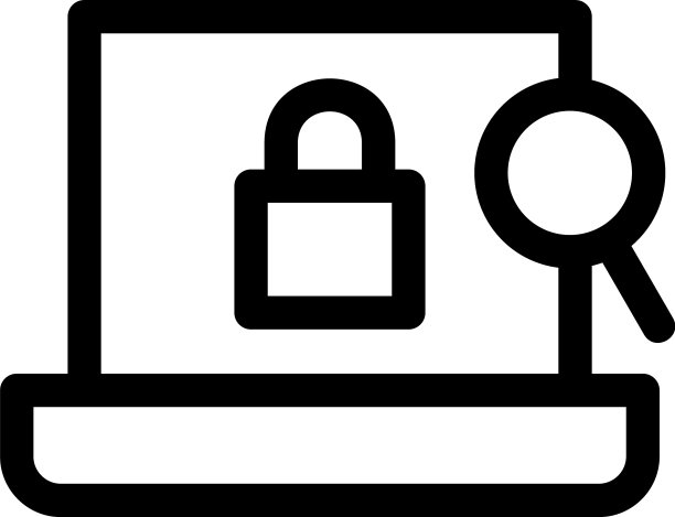 笔记本电脑图标或标志孤立符号符号图片下载