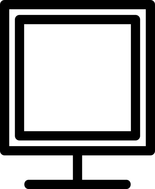 笔记本电脑图标或标志孤立符号符号图片下载