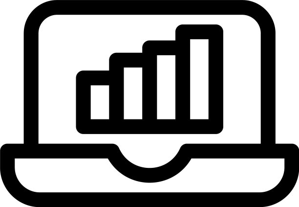 笔记本电脑图标或标志孤立符号符号图片下载