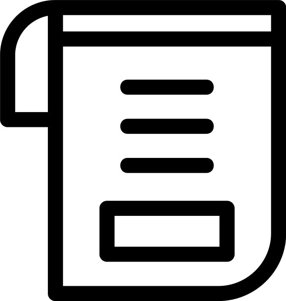 报纸图标或标志孤立标志符号图片下载