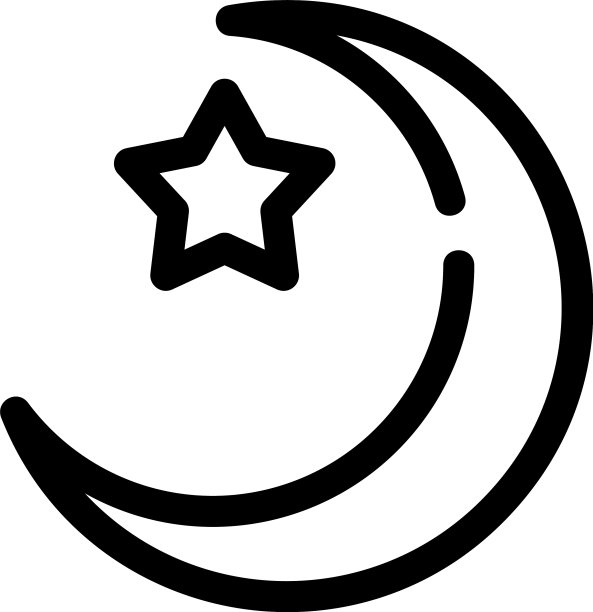 夜标或标志孤立标志符号图片下载