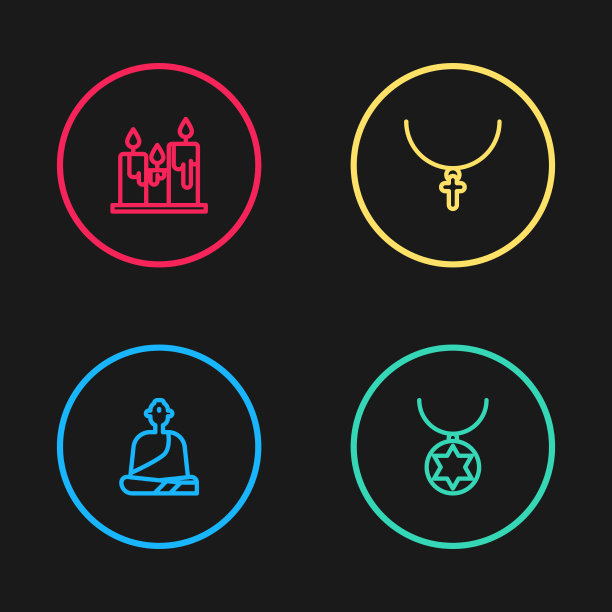 套行禅师星大卫项链图片下载