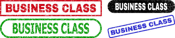 商务级矩形封条采用不洁风格图片下载