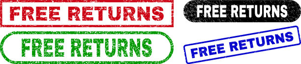 免费回赠刻花矩形邮票图片下载