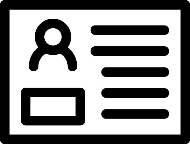 简历图标或标志孤立标志符号图片下载