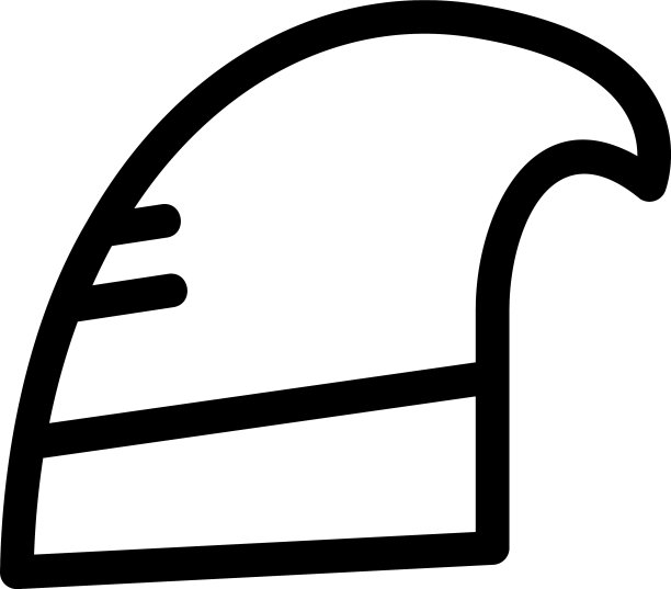 圣诞老人帽图标或标志孤立的标志符号图片下载