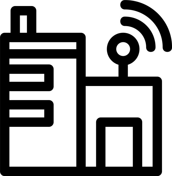 卫星中心标志或标志孤立标志符号图片下载