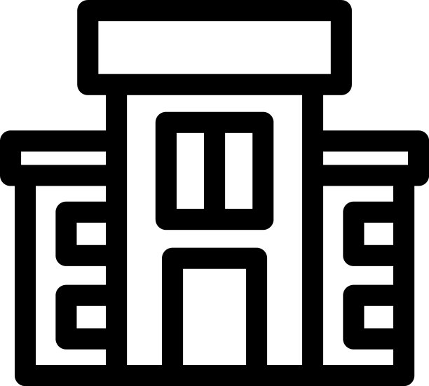 学校标志或标志孤立标志符号图片下载