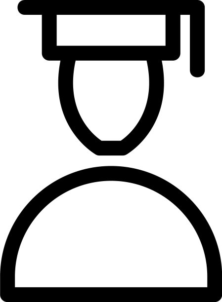 学生图标或标志孤立符号符号图片下载