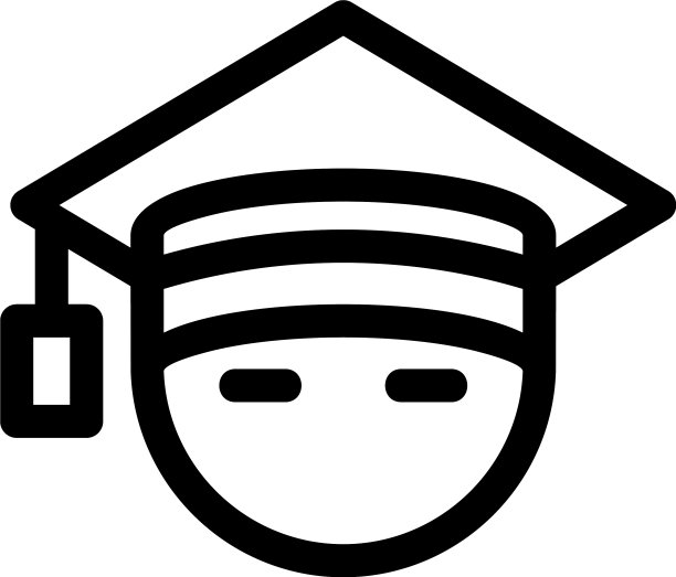 学生图标或标志孤立符号符号图片下载