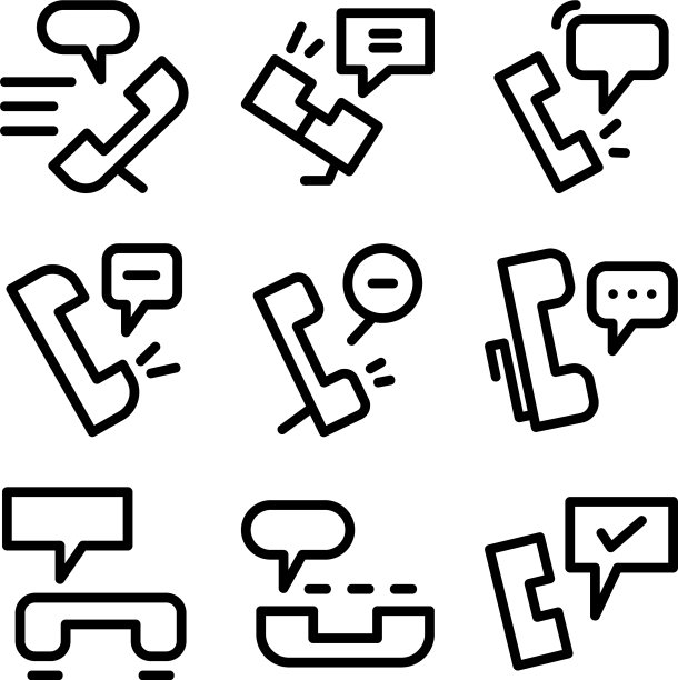 电信图标或标志孤立符号符号图片下载