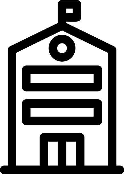 大学标志或标志孤立标志符号图片下载