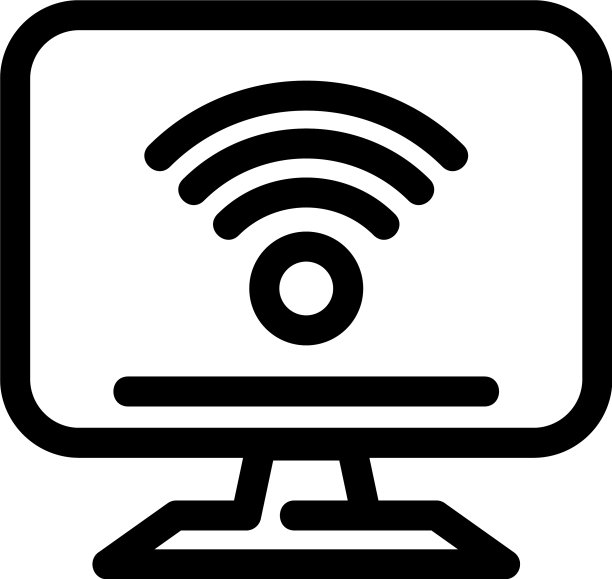 Wifi图标或标志孤立标志符号图片下载