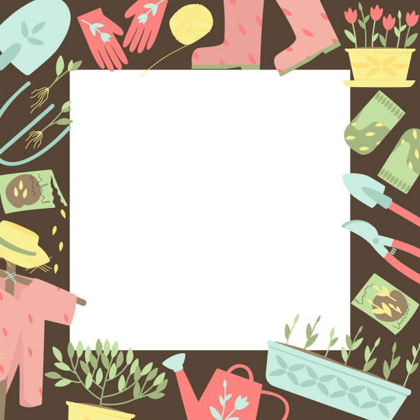 用于种植植物的框架花园用品图片下载