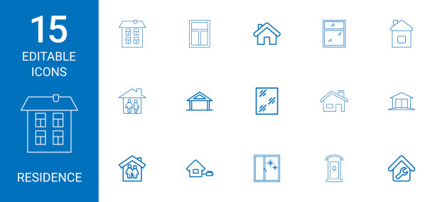 15住宅图标图片下载