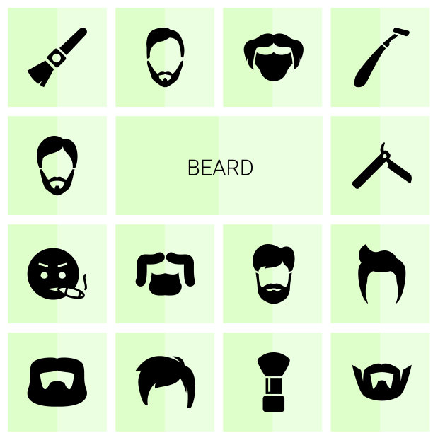 14胡子图标图片下载