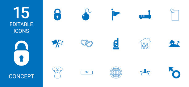 概念的图标图片下载