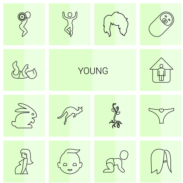 年轻的图标图片下载