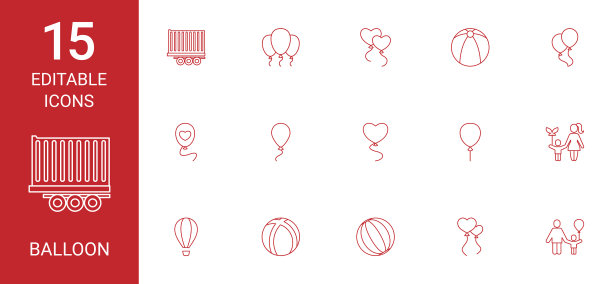 气球的图标图片下载