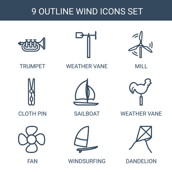 9风图标图片下载