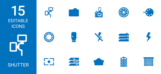 快门的图标图片下载