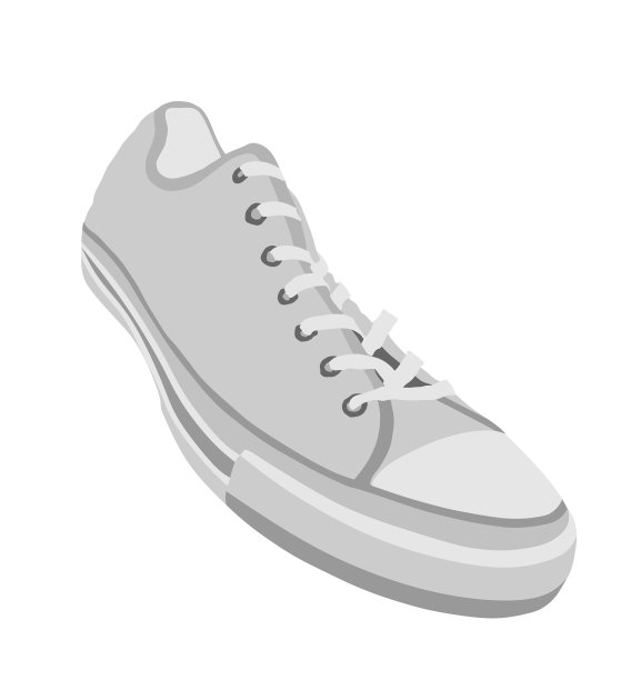 系运动鞋隔离图片下载