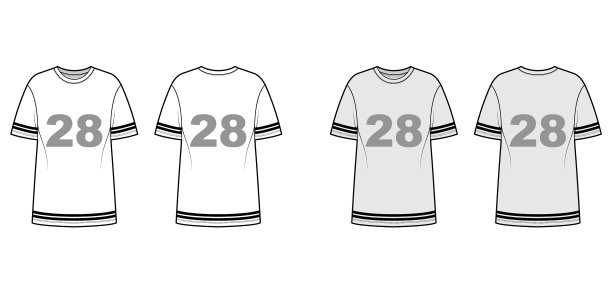 t恤美式足球技术时尚图片下载