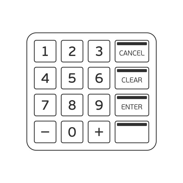 用键盘输入自动柜员机图片下载