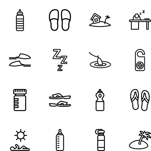 16放松图标图片下载