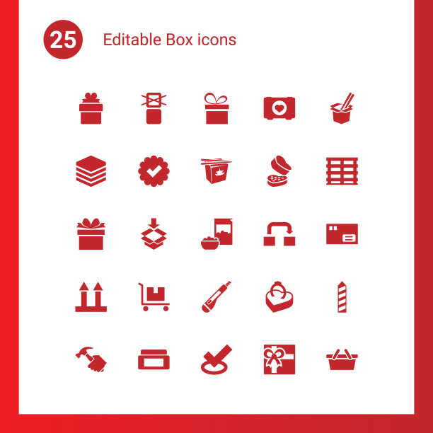 框的图标图片下载