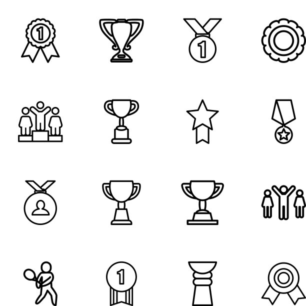 奖杯的图标图片下载