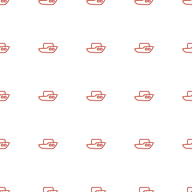 船图标图案无缝白色背景图片下载