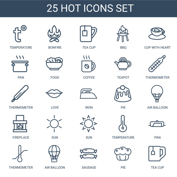 25热图标图片下载