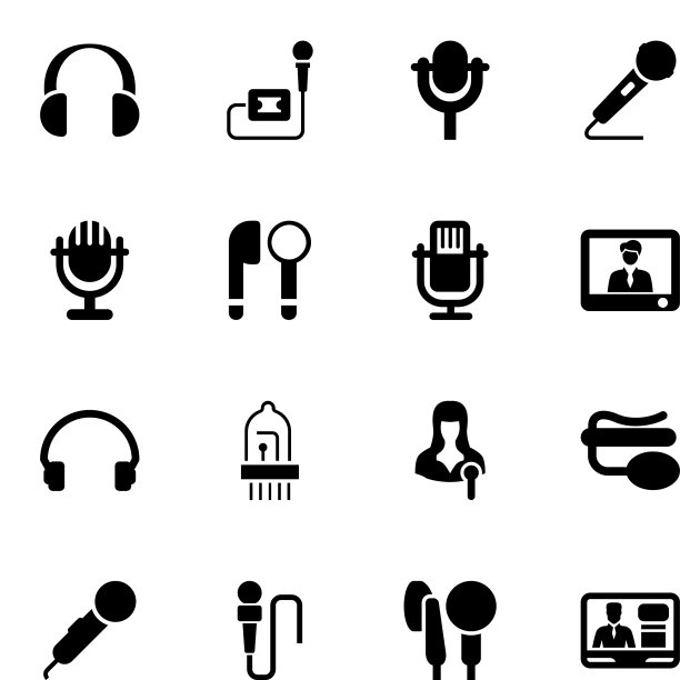 麦克风图标图片下载