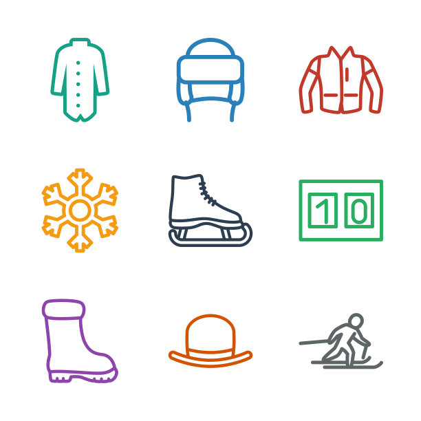 9冬天图标图片下载